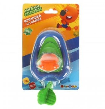 Игрушка-пластизоль для ванны "МиМиМишки. Кеша и лодка" Играем вместе