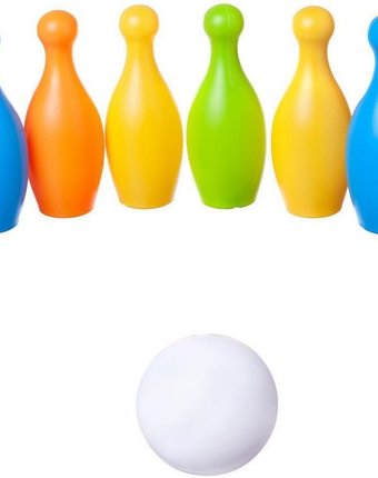 Junfa Игровой набор Боулинг с 6 кеглями и шаром