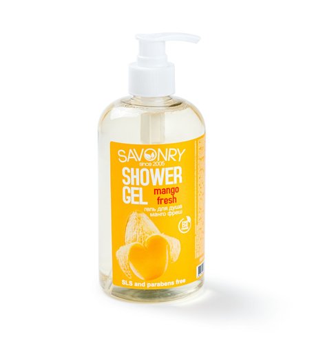 гель для душа SAVONRY Гель для душа МАНГО ФРЕШ мл