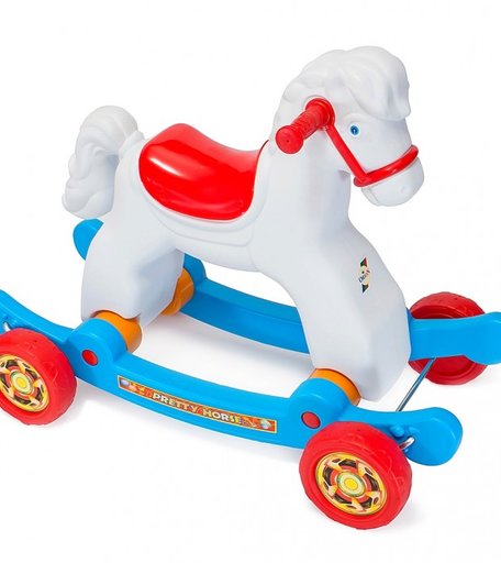 Качалка R-Toys Лошадка на колесах
