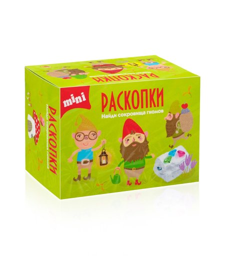 Мини набор для проведения раскопок Бумбарам Сокровища гномов
