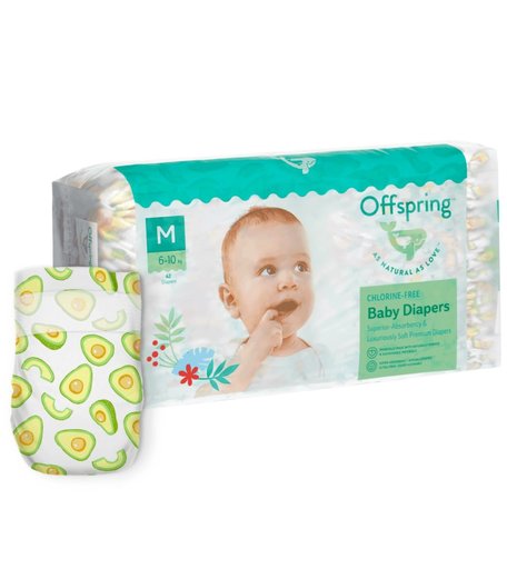 Подгузники Offspring Авокадо (6-10 кг) шт.