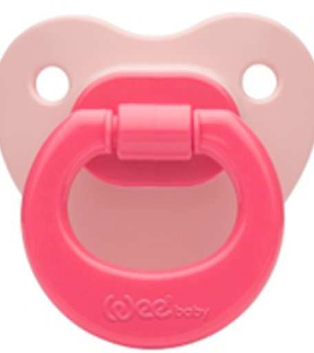 Пустышка WeeBaby Матовая силикон, от 18 месяцев