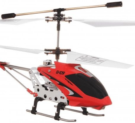 1 Toy Вертолет GYRO 109 с гироскопом 3 канала USB-зарядка