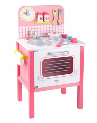 Миниатюра фотографии Tooky toy набор для девочек кухонная плита tl056