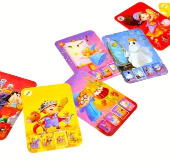 Djeco Детская настольная карточная игра Мини-семья