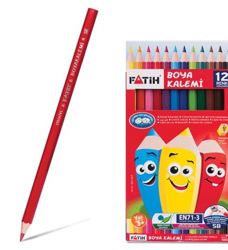 Карандаши цветные Pensan заточ Fatih