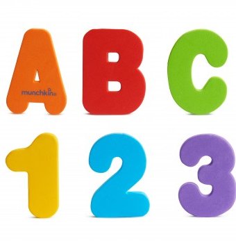 Игрушка для ванны Munchkin "Буквы и Цифры"