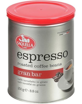 Saquella Кофе в зернах Espresso Gran Bar 250 г