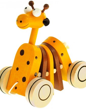 Каталка-игрушка Mertens Жираф 90987