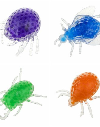 Миниатюра фотографии Жмяка с шариками 1toy насекомые 8 см