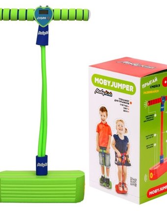 Тренажер для прыжков Moby Kids Моби Джампер зеленый