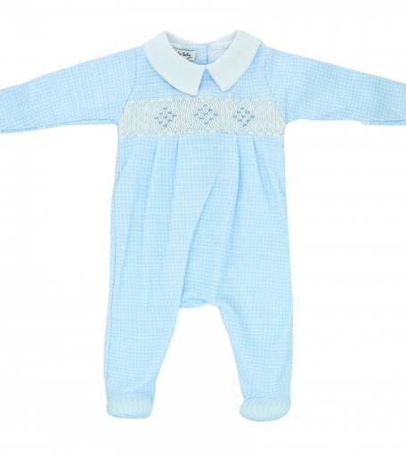 Magnolia baby Комбинезон Smocked Collared Footie