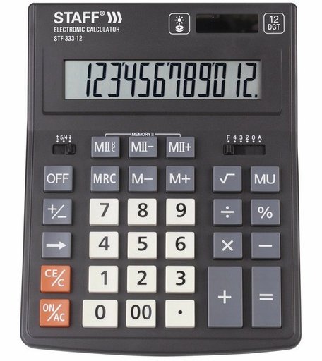Staff Plus Калькулятор настольный STF-333