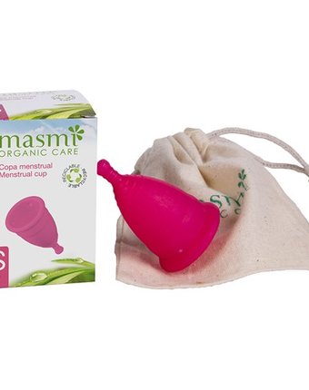 Миниатюра фотографии Masmi organic care гигиеническая менструальная чаша размер s