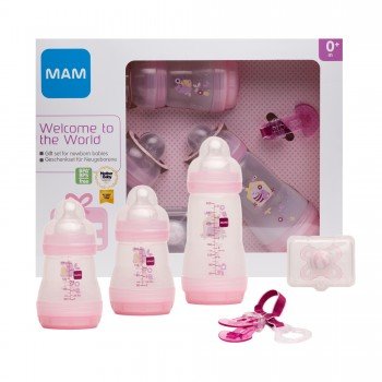 Подарочный набор MAM Welcome to the world Giftset, розовый