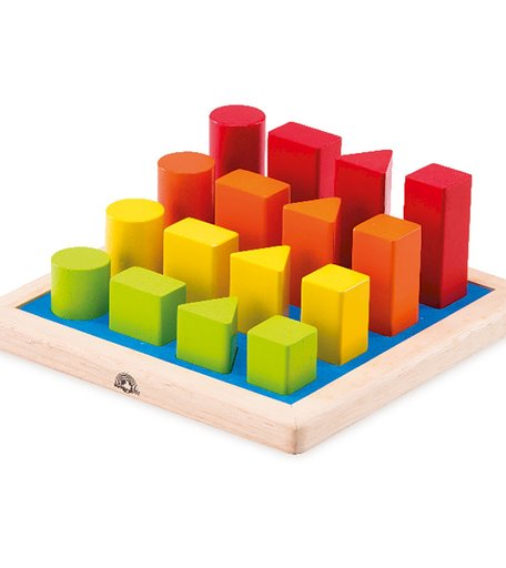 Сортер Wonderworld Геометрические фигуры, 25 см