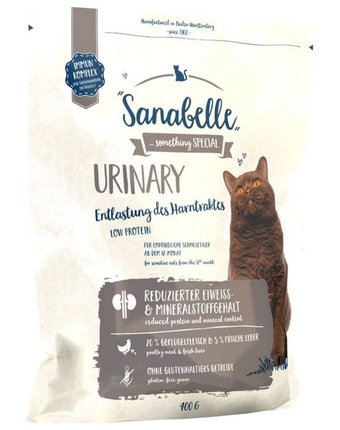 Миниатюра фотографии Сухой корм sanabelle urinary new для кошек, 400 г