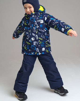 Миниатюра фотографии Комплект текстильный для мальчиков: куртка, полукомбинезон
