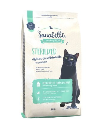 Миниатюра фотографии Сухой корм sanabelle sterilized new для кошек, 2 кг