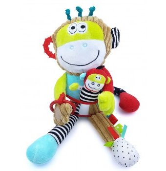 Миниатюра фотографии Развивающая игрушка "обезьянка. играю и учусь" dolce