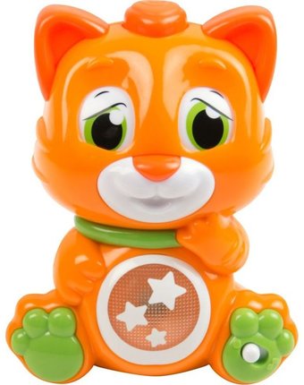 Интерактивная игрушка Clementoni Кошечка со сменой эмоций 14 см