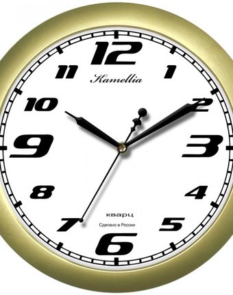 Часы Камелия настенные круглые Классика 373