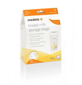 Пакеты Medela одноразовые для хранения грудного молока, 50 шт. в упаковке