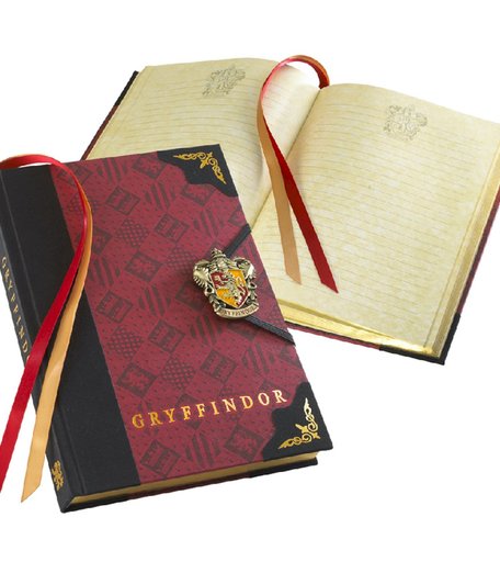 Блокнот линейка A5 140л The Noble Collection Гриффиндор