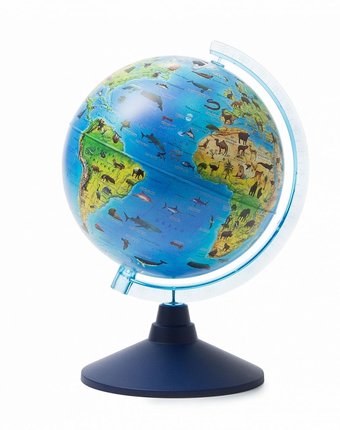 Миниатюра фотографии Глобус globen зоогеографический (210 мм)