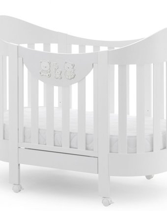 Детская кроватка Italbaby Happy Family Oval
