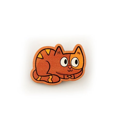 Значок Орландо - Кошка, 6.5 х 9.5 см