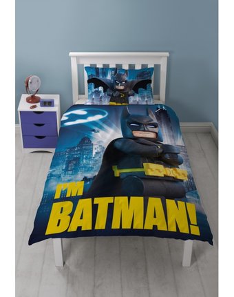 Миниатюра фотографии Постельное белье lego постельное белье batman movie 1.5-спальное