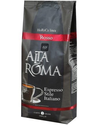 Altaroma Кофе зерновой Rosso 1 кг