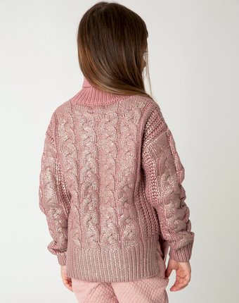 Миниатюра фотографии Розовый свитер теплый gulliver