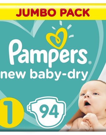 Подгузники Pampers New Baby Dry (2-5 кг) шт.