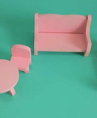 Миниатюра фотографии Коняша набор мебели мини (5 предметов)