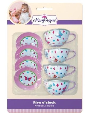 Миниатюра фотографии Игровой набор посуды mary poppins бабочка