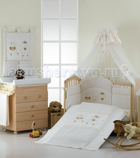 Комплект в кроватку Roman Baby Real Bears (5 предметов)