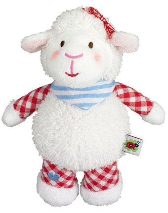 Миниатюра фотографии Мягкая игрушка spiegelburg плюшевая овечка 13 см 90181