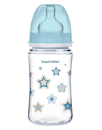Бутылочка Canpol «Newborn baby», с 3 месяцев, 240 мл