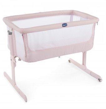 Кроватка детская Chicco Next2Me Air Paradise Pink, розовый