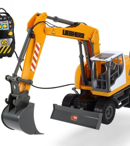 Dickie Экскаватор Liebherr с пультом 53 см