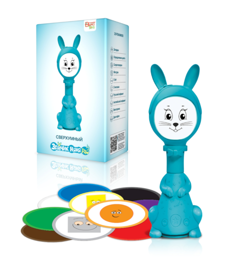 Интерактивная игрушка BertToys зайчик Няня Pro 20.5 см