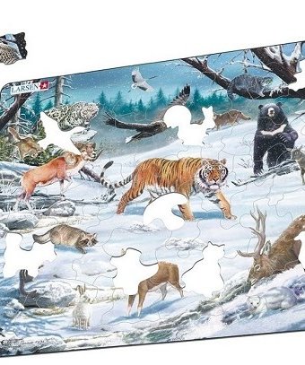 Larsen Пазл Животные Сибири и Дальнего Востока