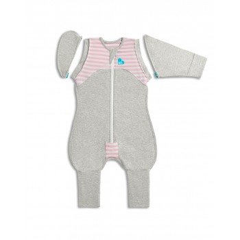 Спальный комбинезон Love To Dream Swaddle UP Transition Suit Original M, Pink, розовый
