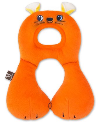 Миниатюра фотографии Подушка для путешествий ben bat "мышка", оранжевый