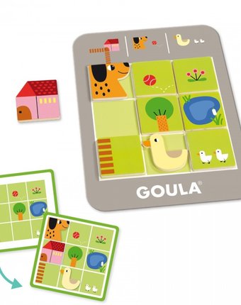 Деревянная игрушка Goula Логическая игра Ферма