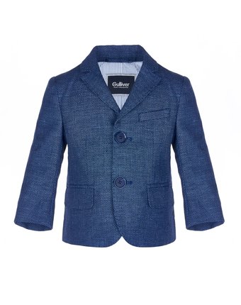 Синий нарядный пиджак Gulliver