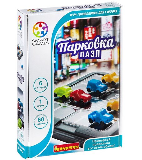 Головоломка Bondibon Пазл Парковка